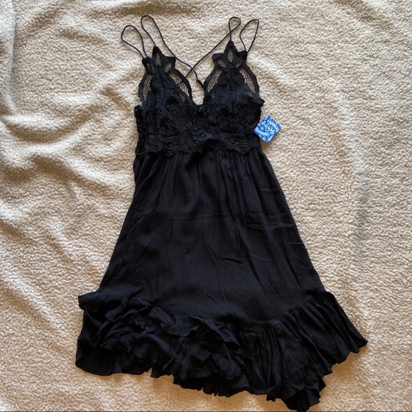 NWT Free People Adella Slip Dress, M - Picture 6 of 10